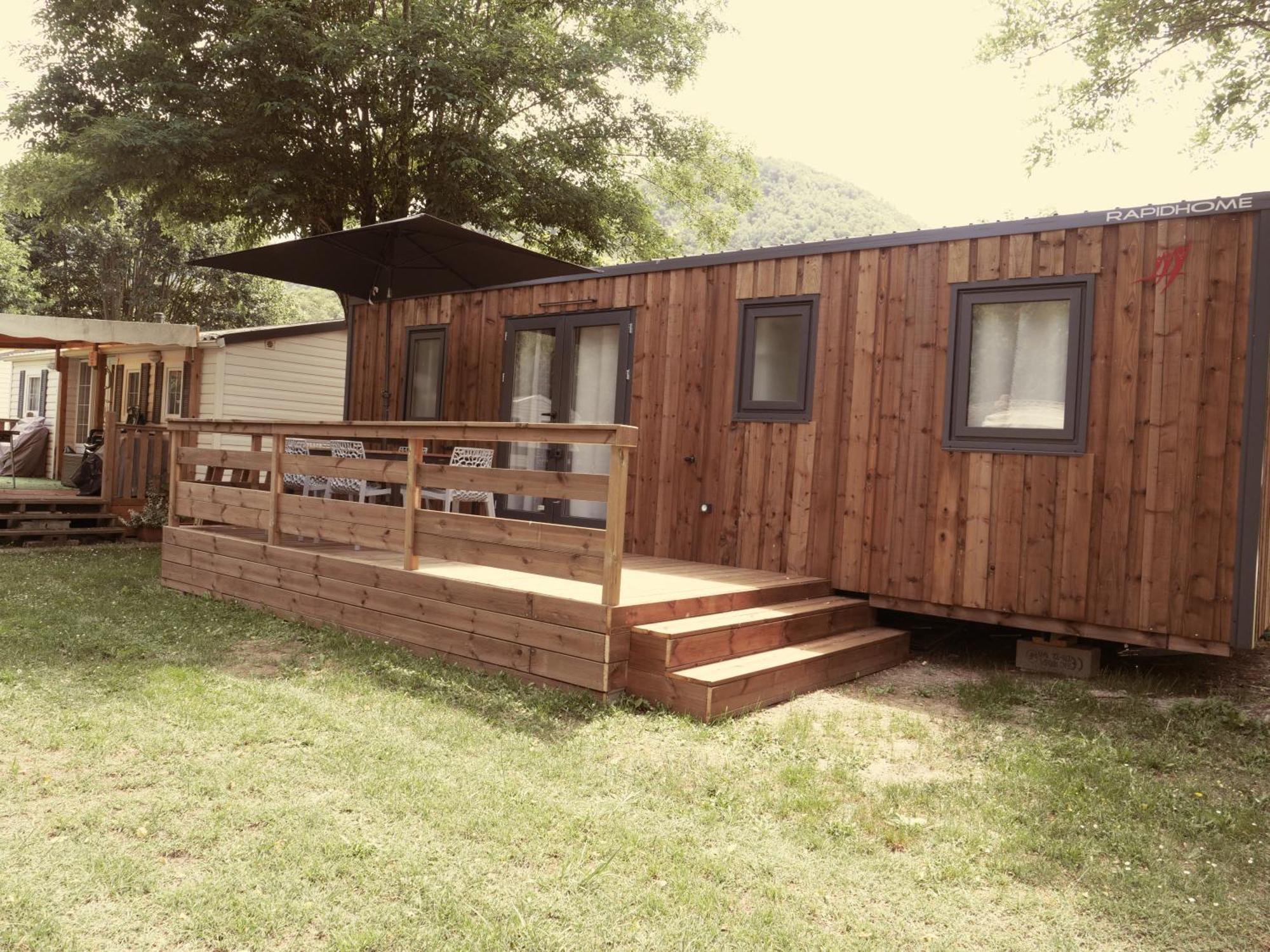 Camping Pays De Beille Les Cabannes  Exteriér fotografie